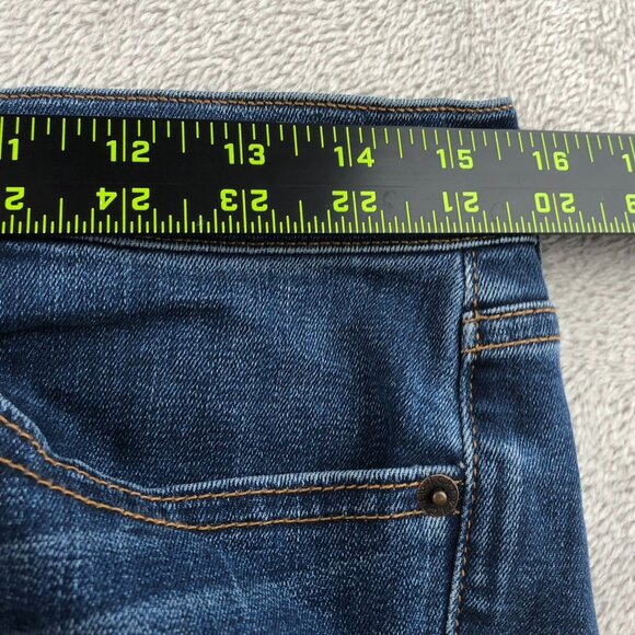 J.Crew Womens Jeans Size 29/28 Stretch Skinny Blue Denim Ankle Blue Casual - Picture 4 of 14